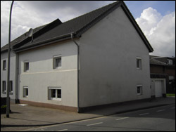 Vor der Verklinkerung